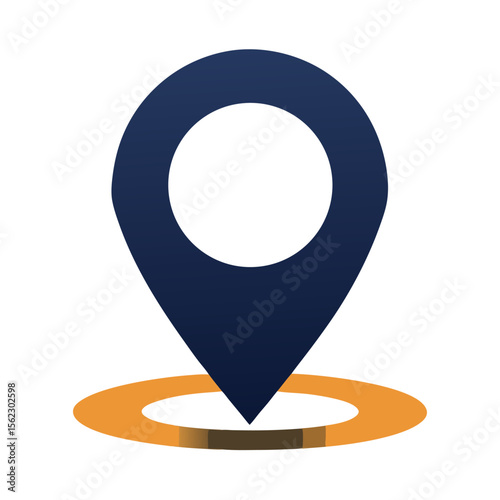 vector map pointer icon