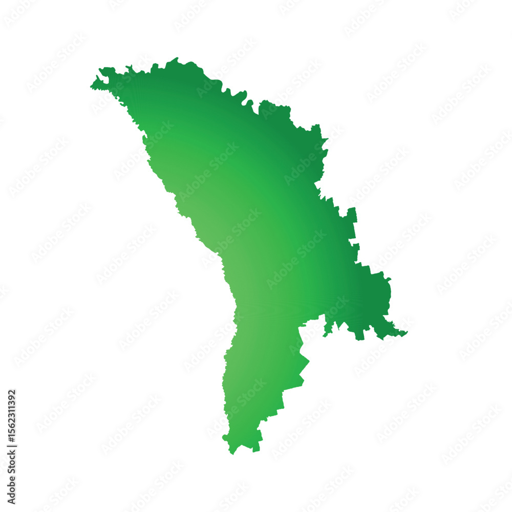 Map of Moldova, sign silhouette. World Map Globe. Vector Illustration isolated on white background. Europe continent. Map of Moldova, sign silhouette. World Map Globe. Vector Illustration isolated on white background. Europe continent.