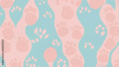seamless PAW pattern
