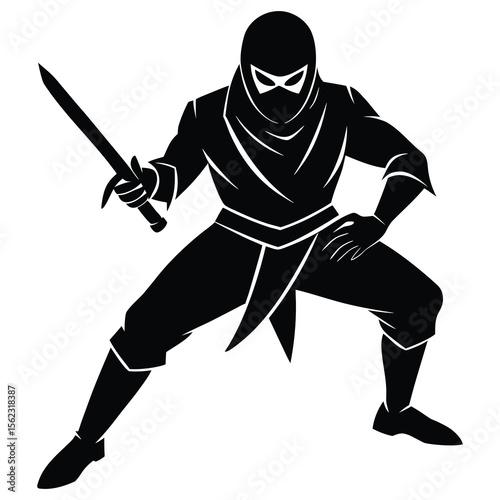 ninja with sword