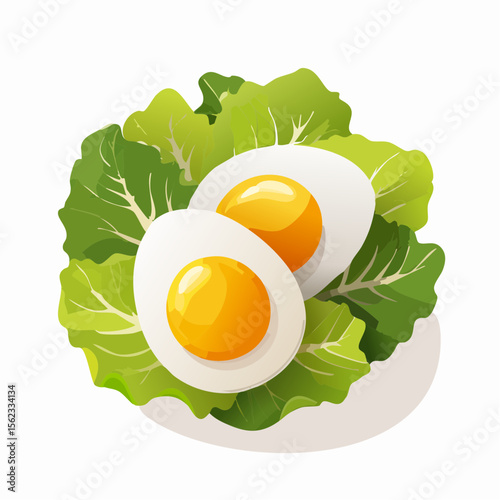 Preparing delicious egg dishes with fresh ingredients in the kitchen a culinary adventure