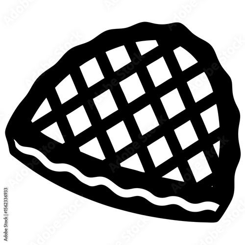 cake on a white background