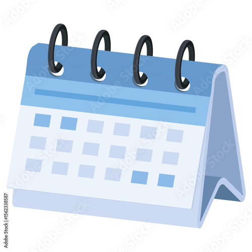 Desk Calendar Icon