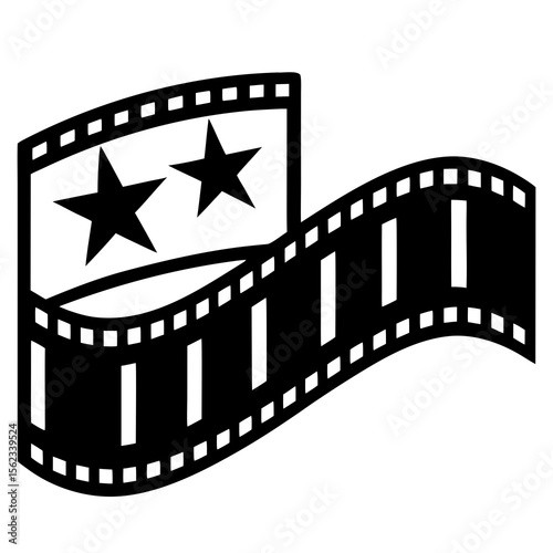 film strip vector illustration