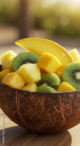 fresh fruit in a bowl