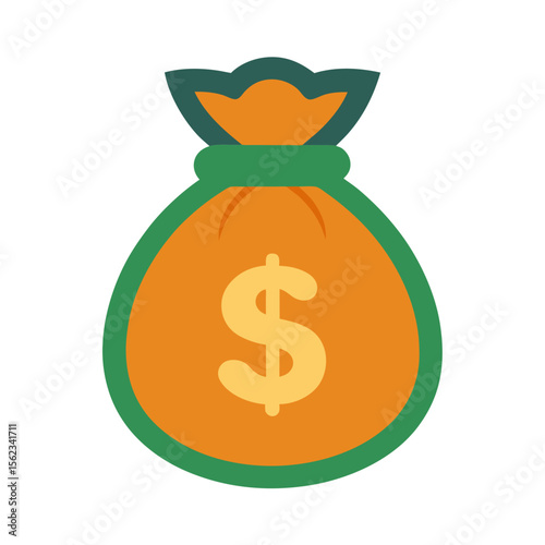 bag with dollar