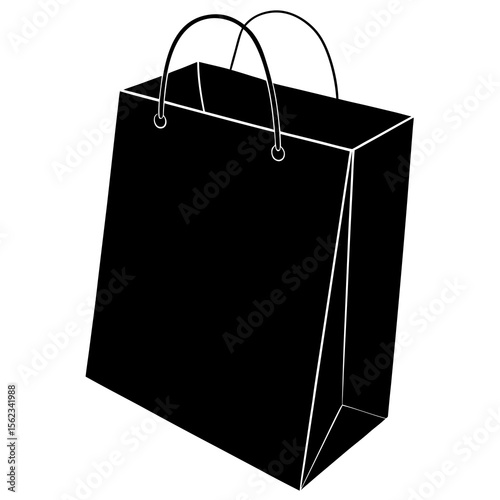 white shopping bag
