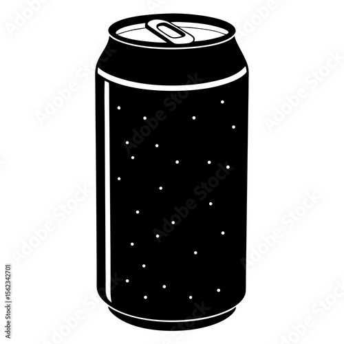 tin can isolated on white