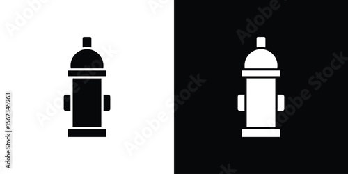 Fire hydrant icon vector, Symbol, logo illustrations