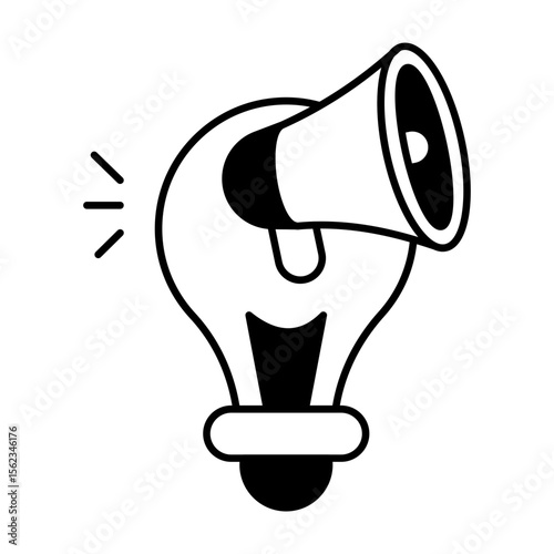 Digital Marketing Glyph Icons