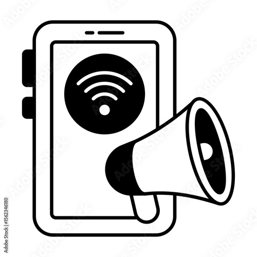 Digital Marketing Glyph Icons