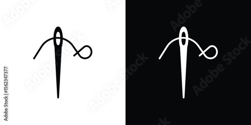 Needle icon vector, Symbol, logo illustrations
