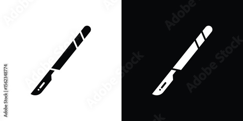 Scalpel icon vector, Symbol, logo illustrations