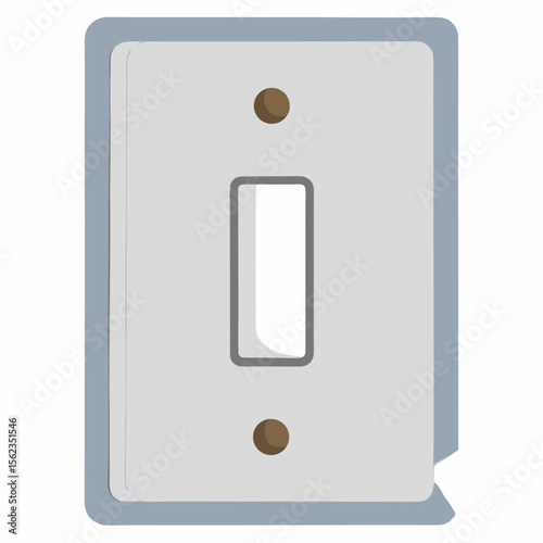 exclamation mark on white