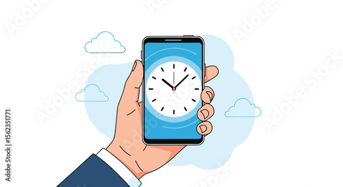 Managing time with smartphone application efficiency and productivity tools