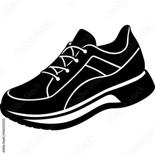 sport shoes isolated on white background