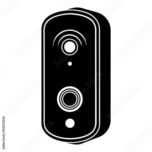 black speaker icon isolated on white
