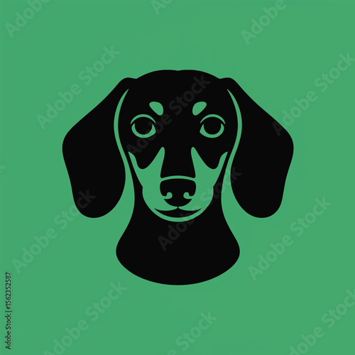 dog silhouette illustration premium quality