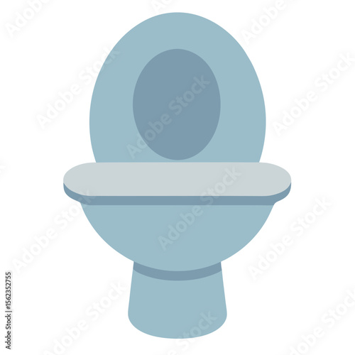 toilet bowl with clipping path