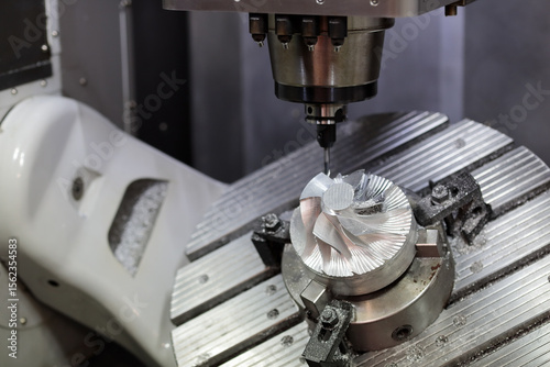 turbine wheel milling process