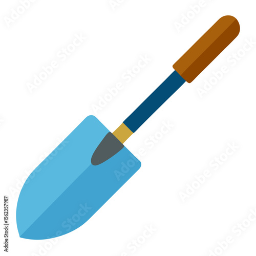 trowel isolated on white background