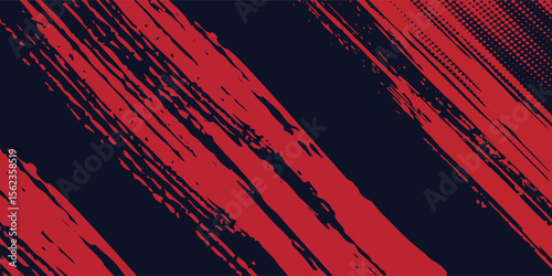 Red halftone dots blue color pattern gradient grunge texture background. Red halftone dots blue color pattern gradient grunge texture background MODERN