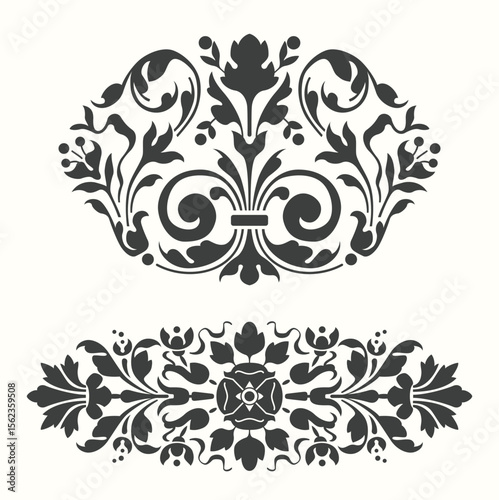 Decorative element. Vector.