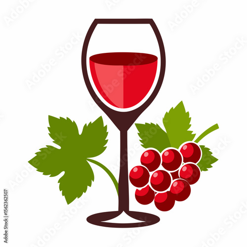 glass of red wine
