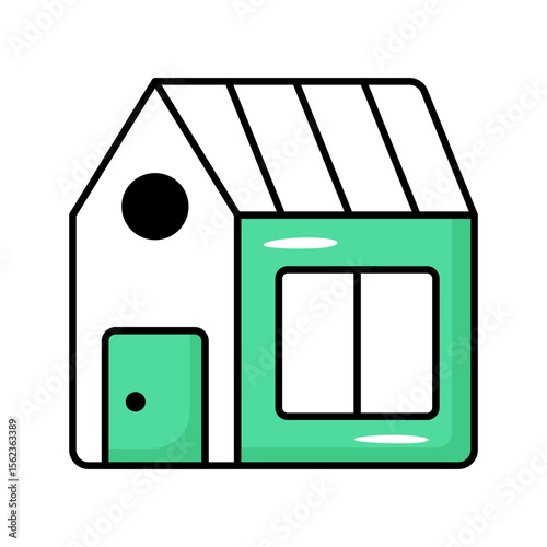 Real Estate Colored Outline Icons