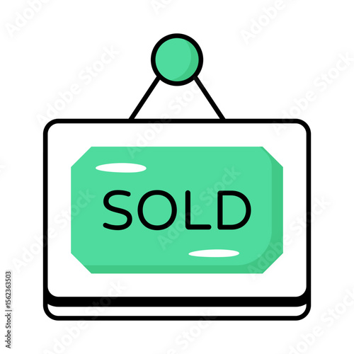 Real Estate Colored Outline Icons