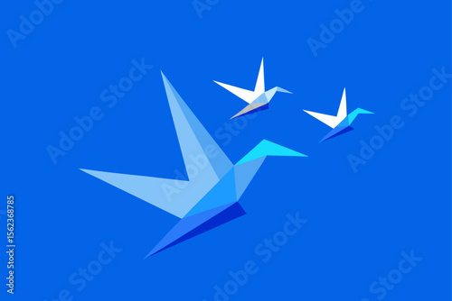 origami paper airplane