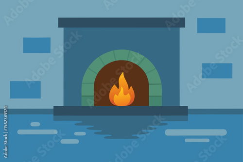 fireplace