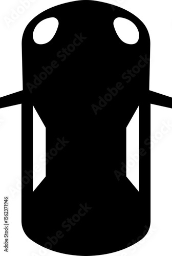 Cars icon from above, top view isolated. Modern urban civilian vehicle. View from the bird's eye. Realistic design. Flat style vector. traffic, automobile transportation. Transport service concept.