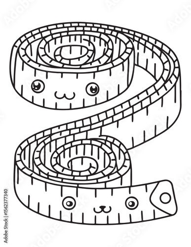 Cute Kawaii Coloring Pages – Fun and Easy Printable Line Art for Kids and Adults, Kawaii Fun Coloring Sheets, Simple and Sweet Line Art for Relaxation, Print