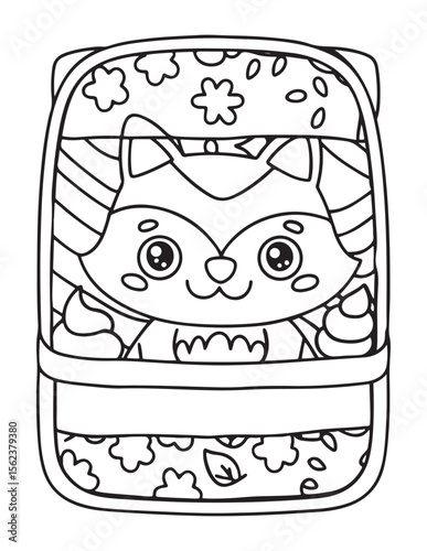 Cute Kawaii Coloring Pages – Fun and Easy Printable Line Art for Kids and Adults, Kawaii Fun Coloring Sheets, Simple and Sweet Line Art for Relaxation, Print