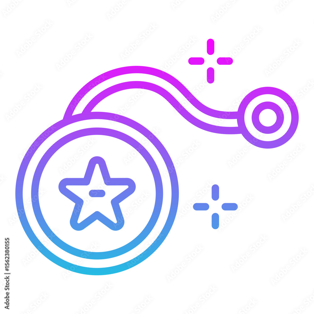 Fototapeta premium Yoyo Icon