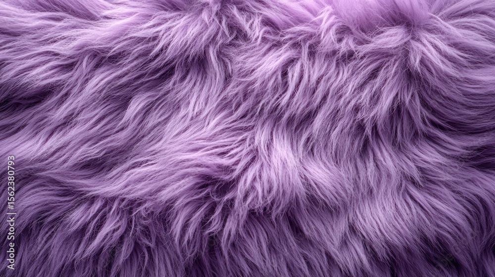 Obraz premium Lavender faux fur texture background studio shot