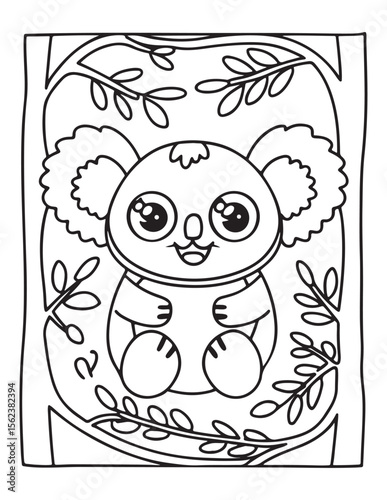 Cute Kawaii Coloring Pages – Fun and Easy Printable Line Art for Kids and Adults, Kawaii Fun Coloring Sheets, Simple and Sweet Line Art for Relaxation, Print
