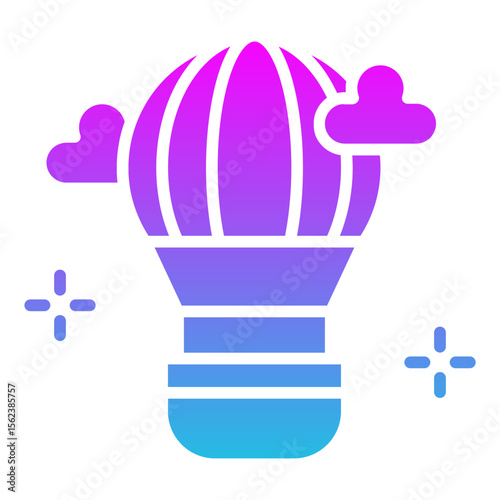 Hot Air Balloon Icon