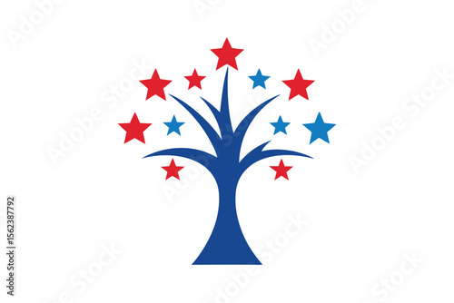 Starry Tree A Symbol of Growth, Dreams, and Success