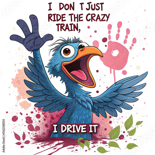 i dont just ride the crazy train