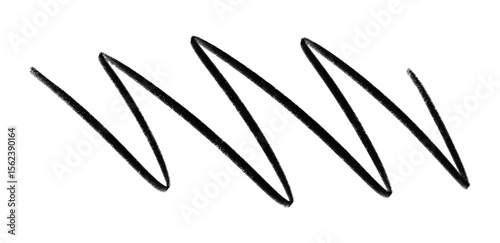 Creative black line drawing on white background
