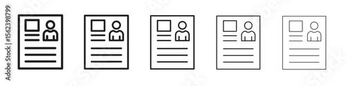 Criminal record icon isolated silhouette on white background. Vector illustration.
