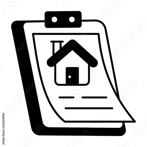 Real Estate Glyph Icons