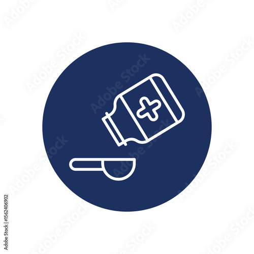 Mixture icon vector
