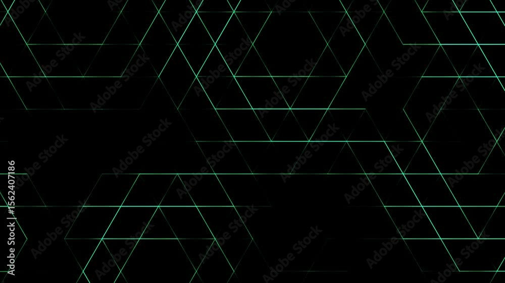 Aqua blue black minimalist shining laser grid futuristic background animation