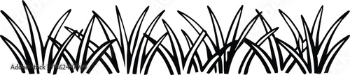 Grass blade abstract pattern