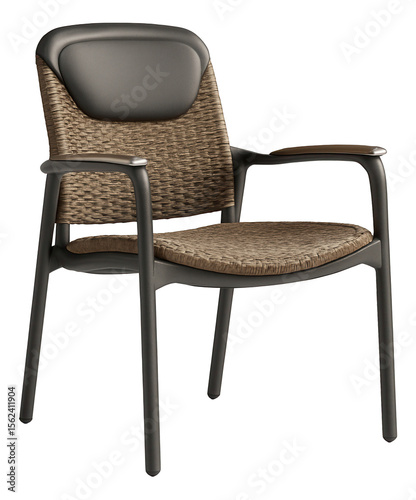 Ergonomic garden chair with lumbar support, enhancing comfort for hours in a home backyard.