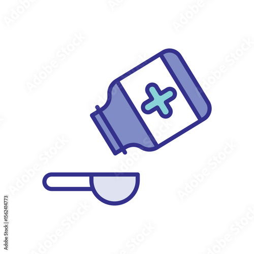 Mixture icon vector