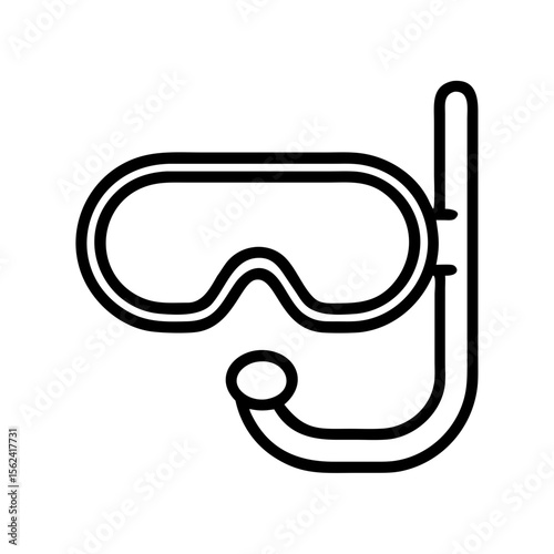 Explore underwater with snorkeling gear: dive mask and snorkel for clear vision and breathing ease